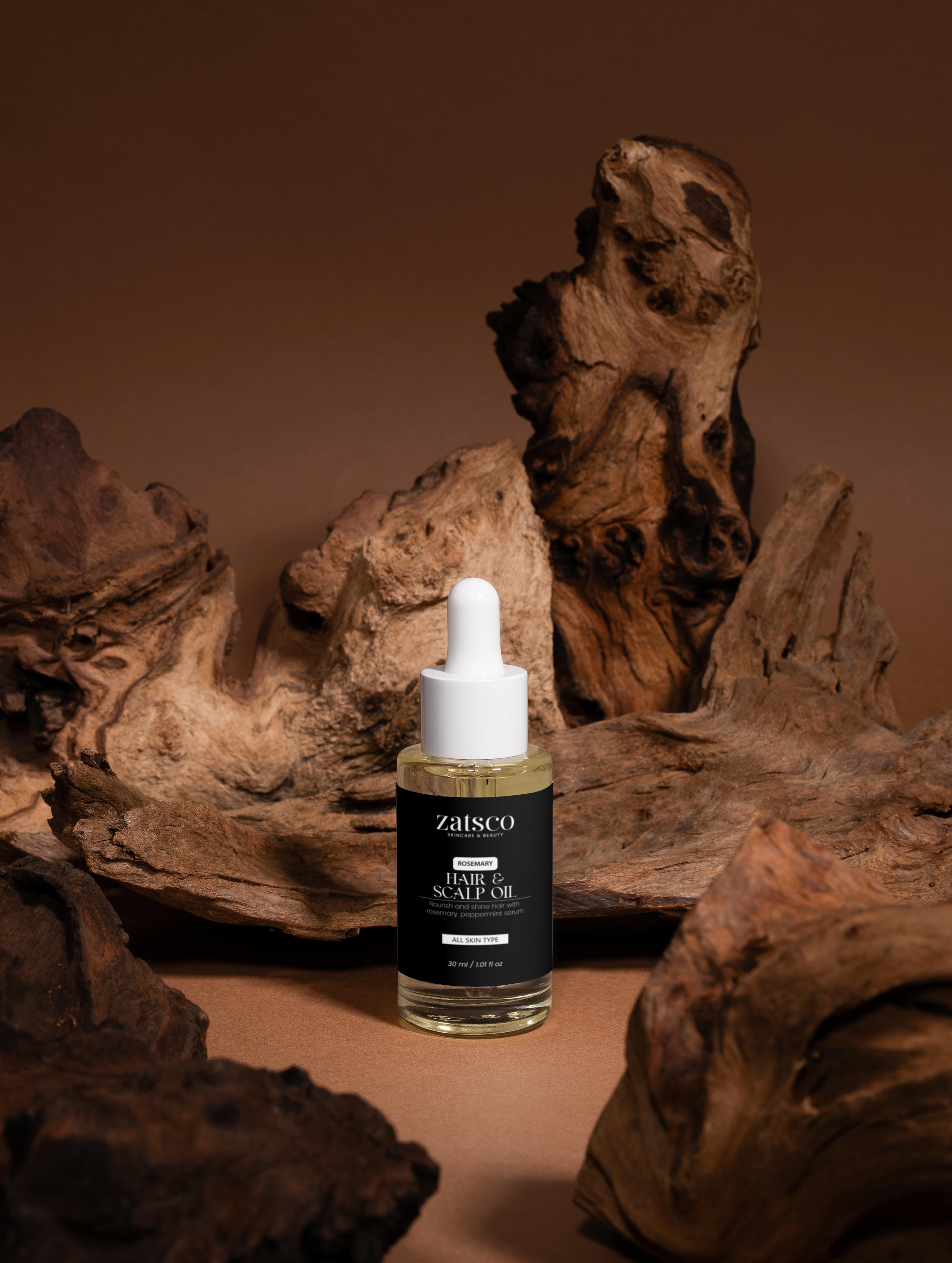 Aceite Fortificante de Romero para Cabello y Cuero Cabelludo