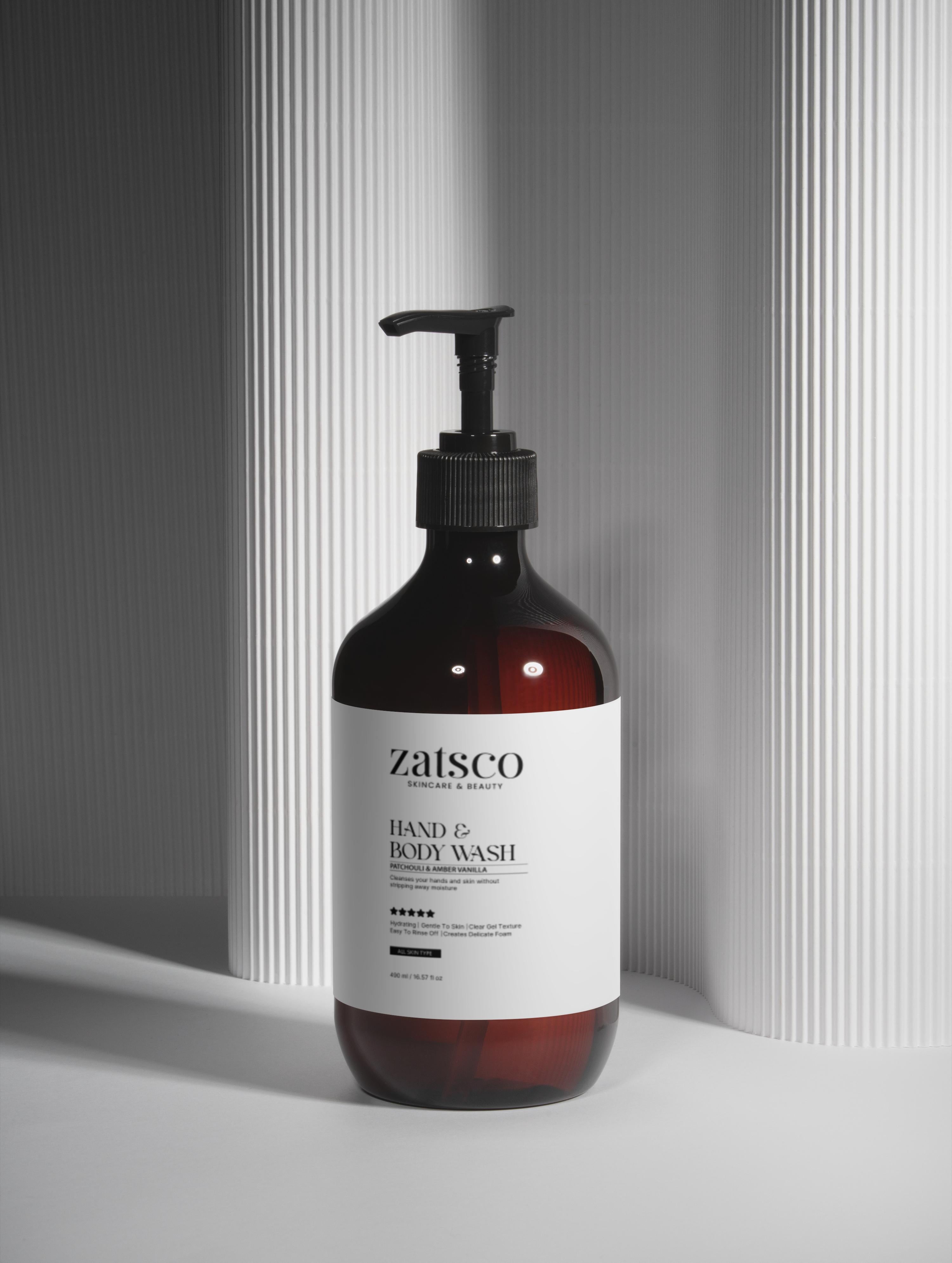 Gel de Manos y Cuerpo, Pachulí y Vainilla Ámbar