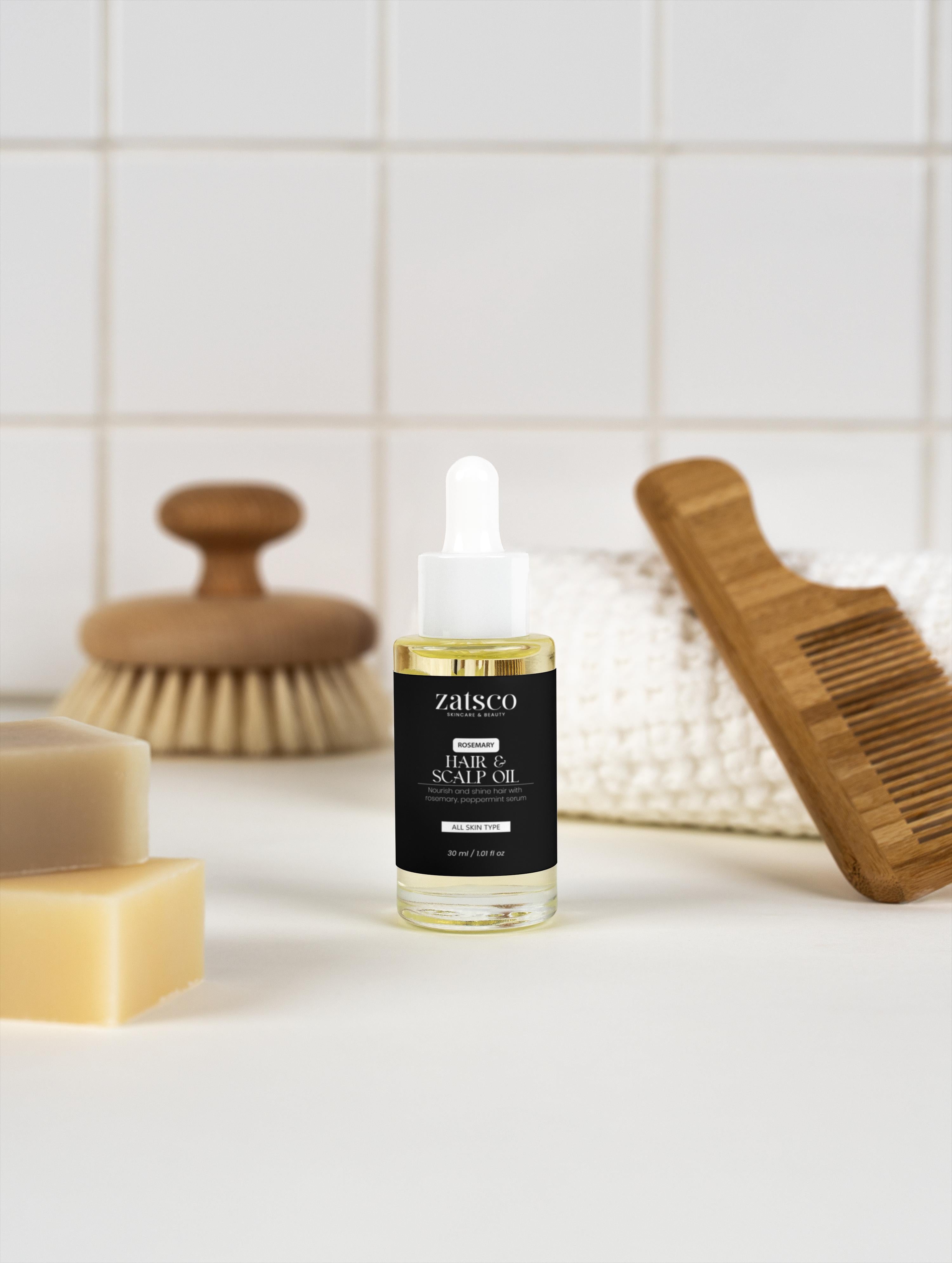 Aceite Fortificante de Romero para Cabello y Cuero Cabelludo
