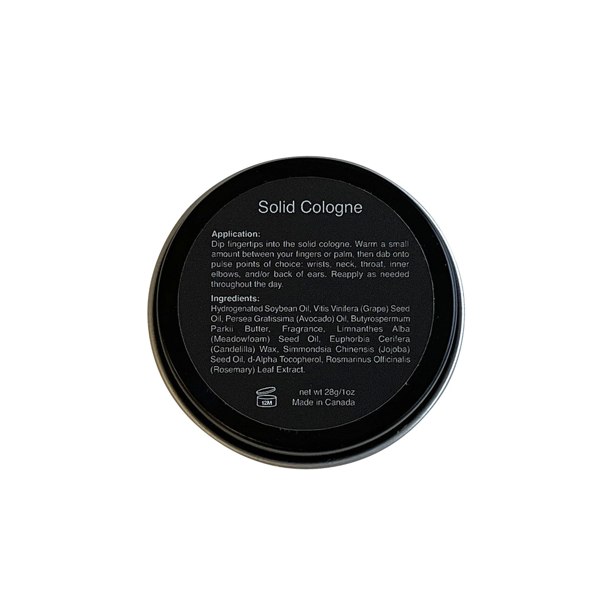 Cedar Tobacco Solid Cologne - Cedar Tobacco - Zatsco Skincare & Beauty