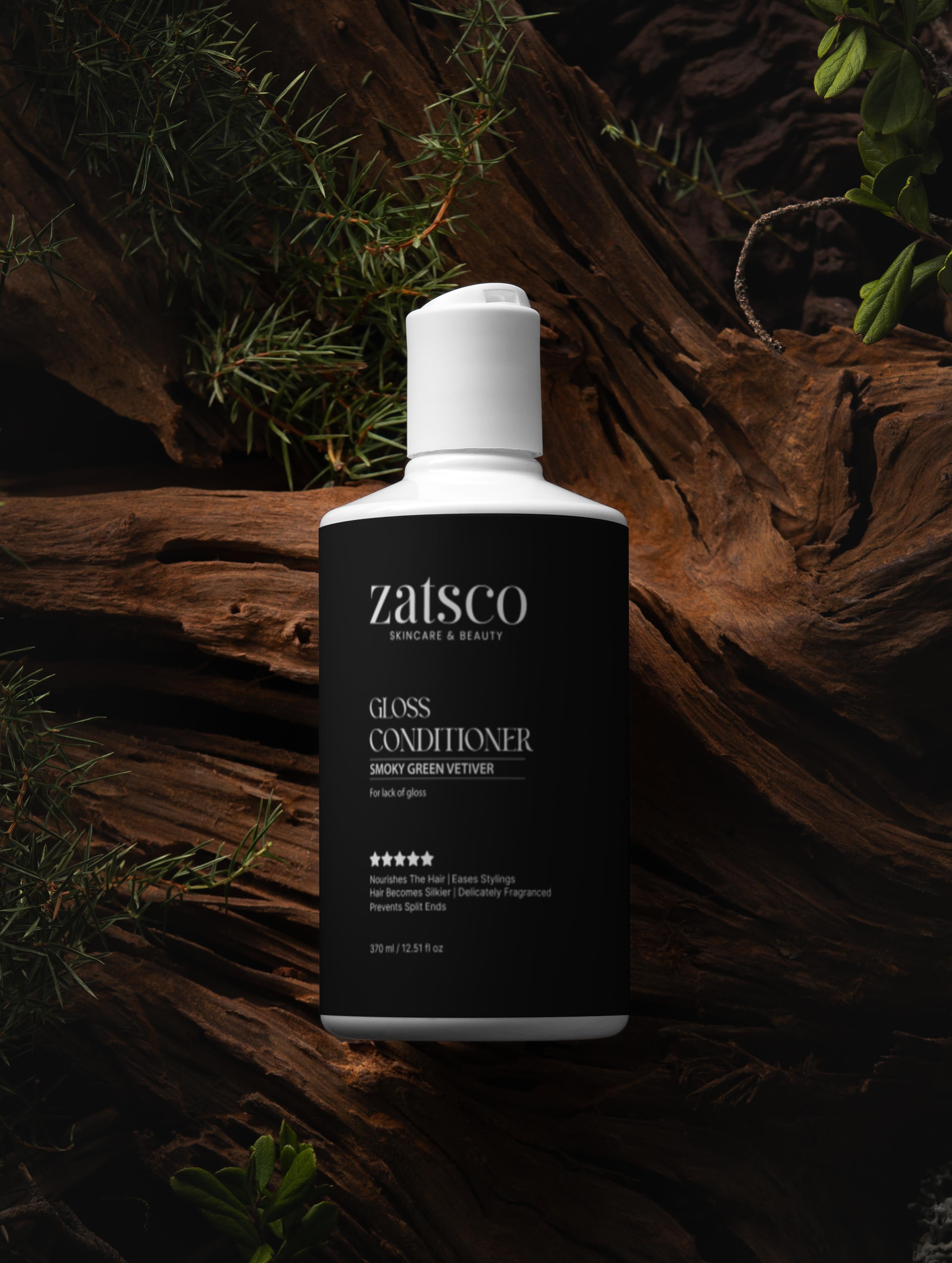 Acondicionador Brillo, Vetiver Verde Ahumado