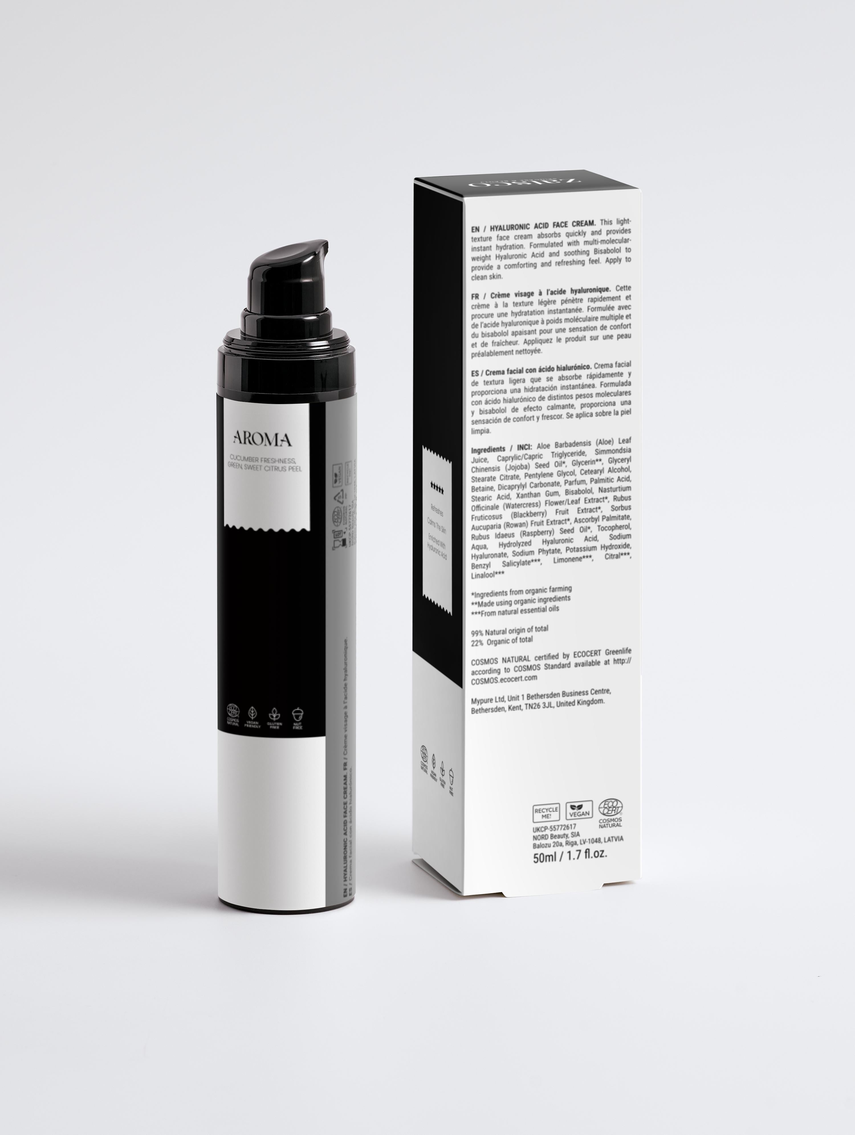 Hyaluronic Acid Face Cream for Men