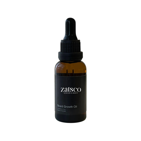 Hemp Infused Beard Growth Oil - Unscented - Zatsco Skincare & Beauty