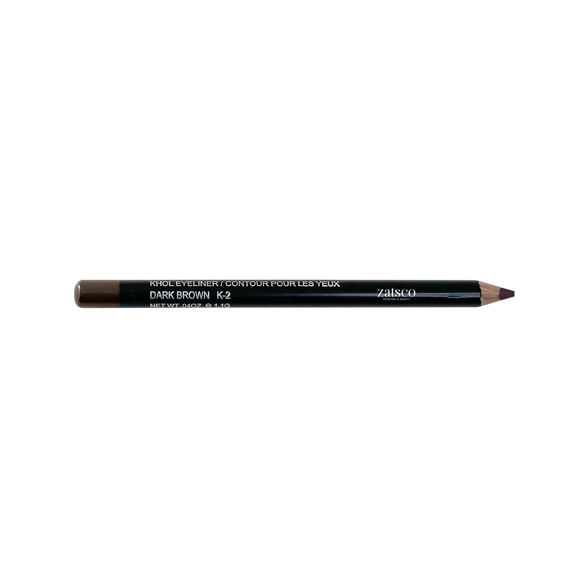 Khol Eyeliner - Dark Brown - Dark Brown - Zatsco Skincare & Beauty