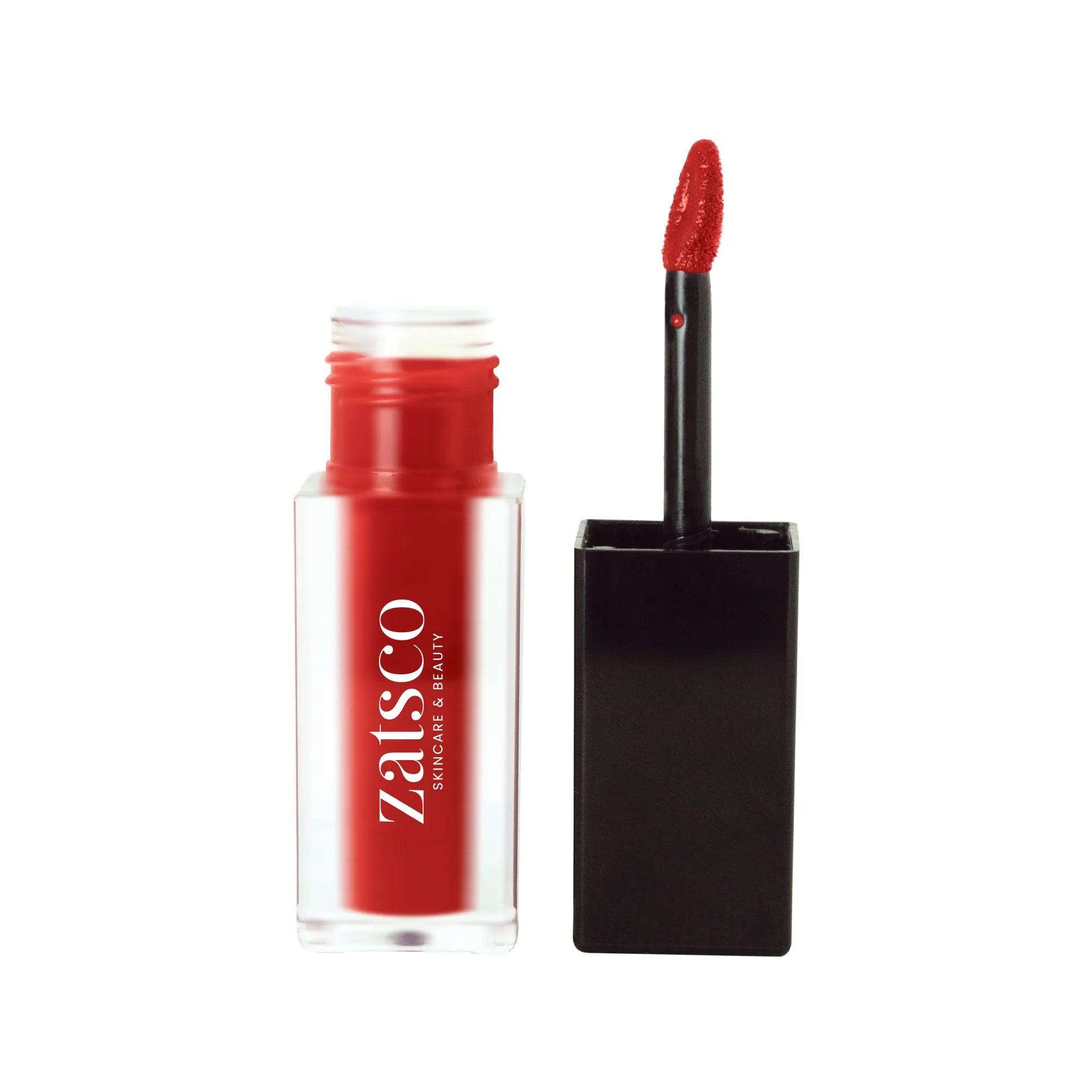 Matte Lip Stain - Velvet Red - Zatsco Skincare & Beauty