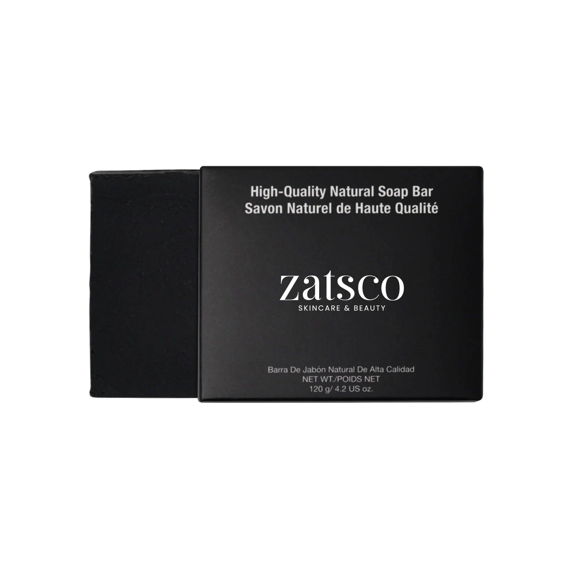 Natural Charcoal Lather Soap - Zatsco Skincare & Beauty