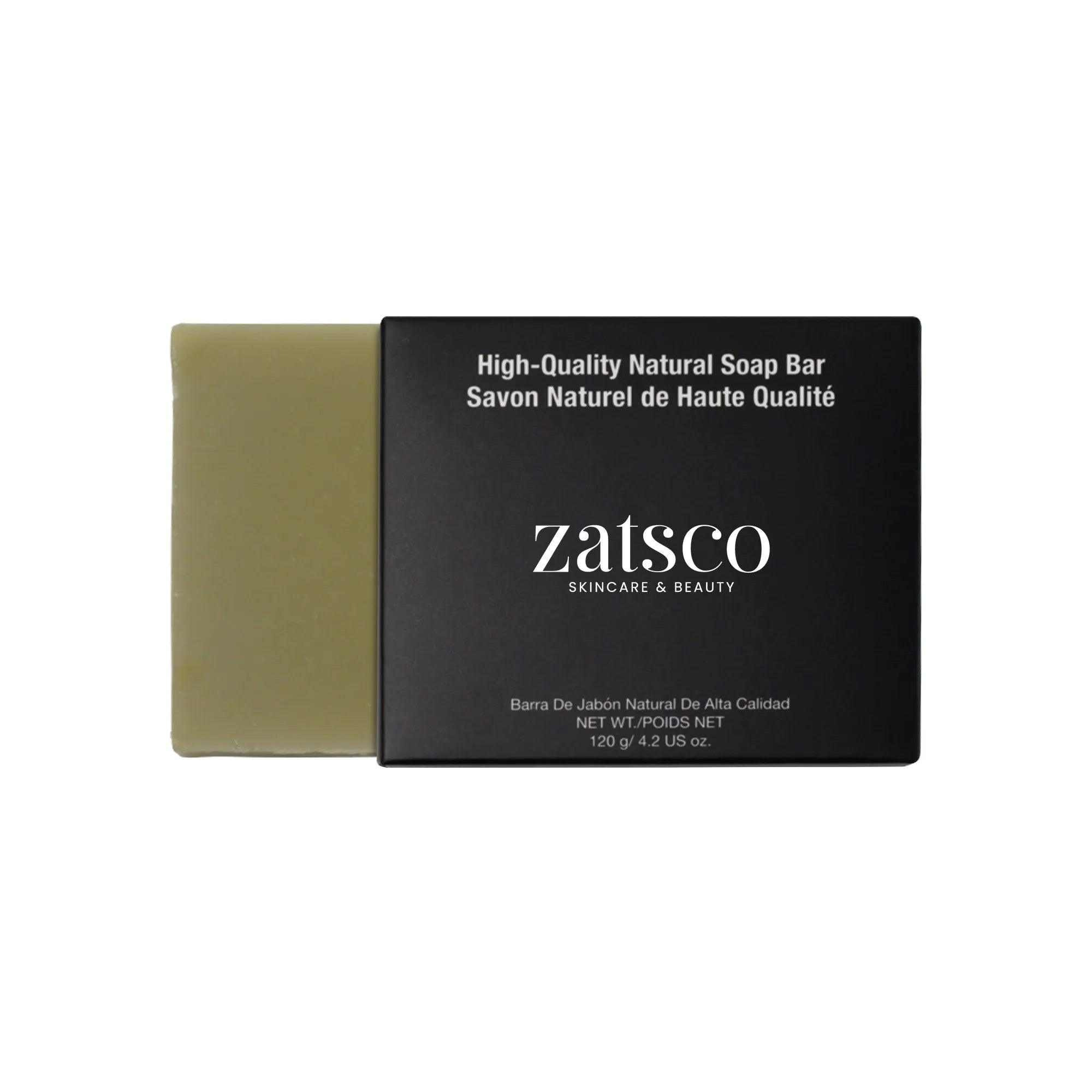 Natural Green Tea Lemongrass Calming Soap - Zatsco Skincare & Beauty