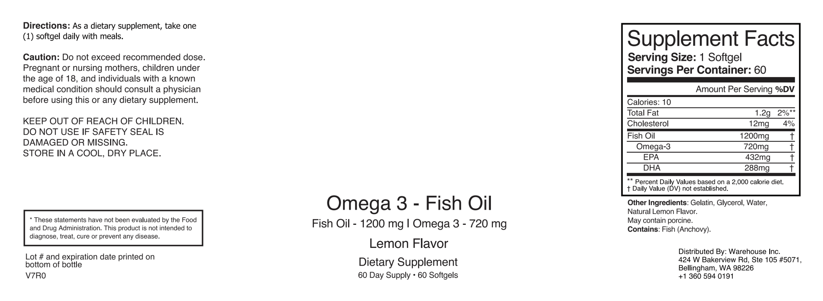 Omega-3 Fish Oil - Zatsco Skincare & Beauty