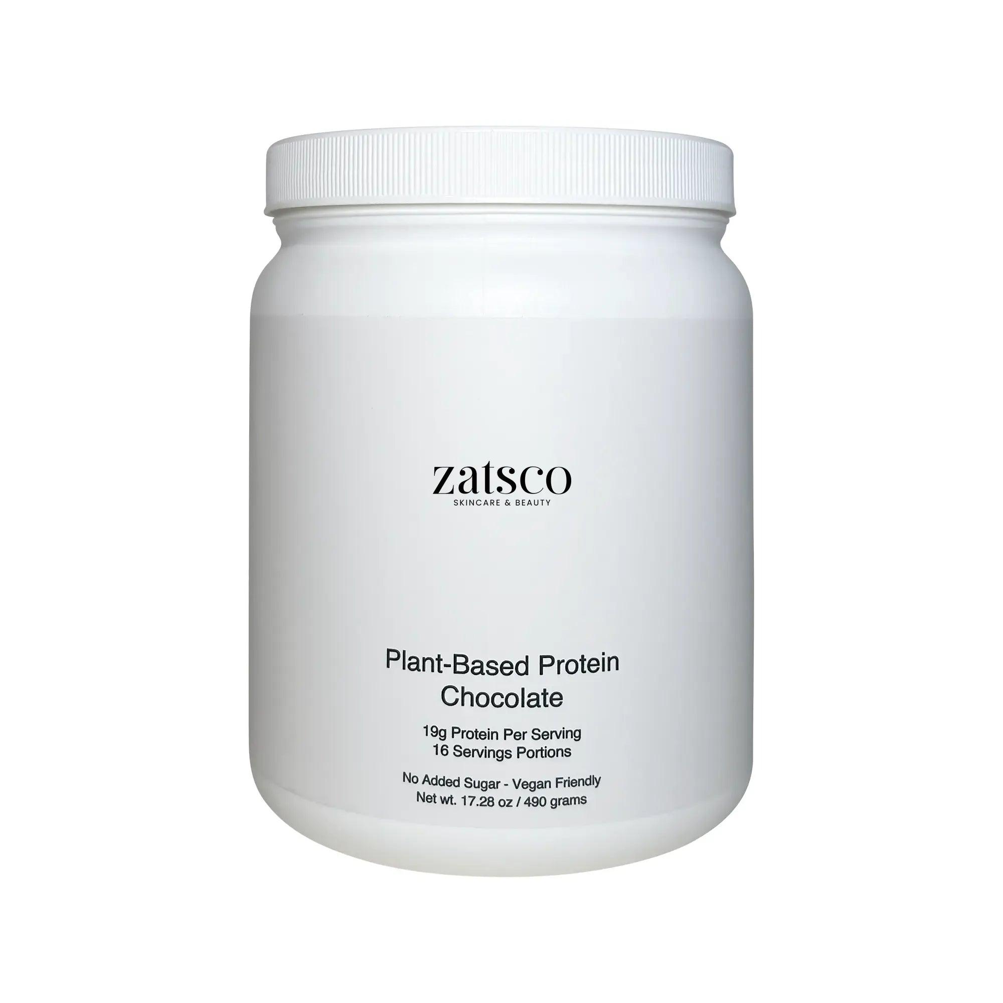 Plant-Based Protein - Chocolate - Zatsco Skincare & Beauty