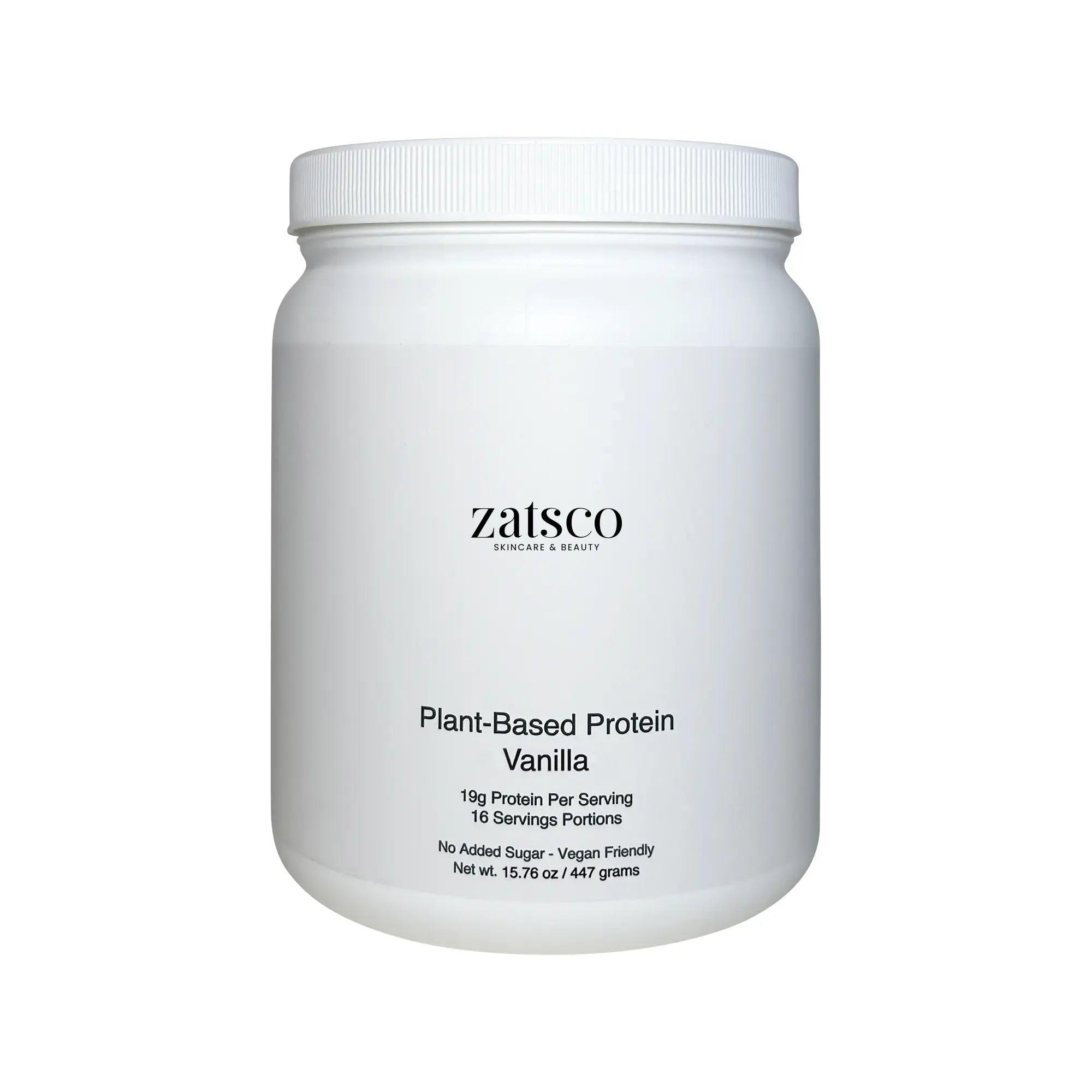 Plant-Based Protein - Vanilla - Zatsco Skincare & Beauty