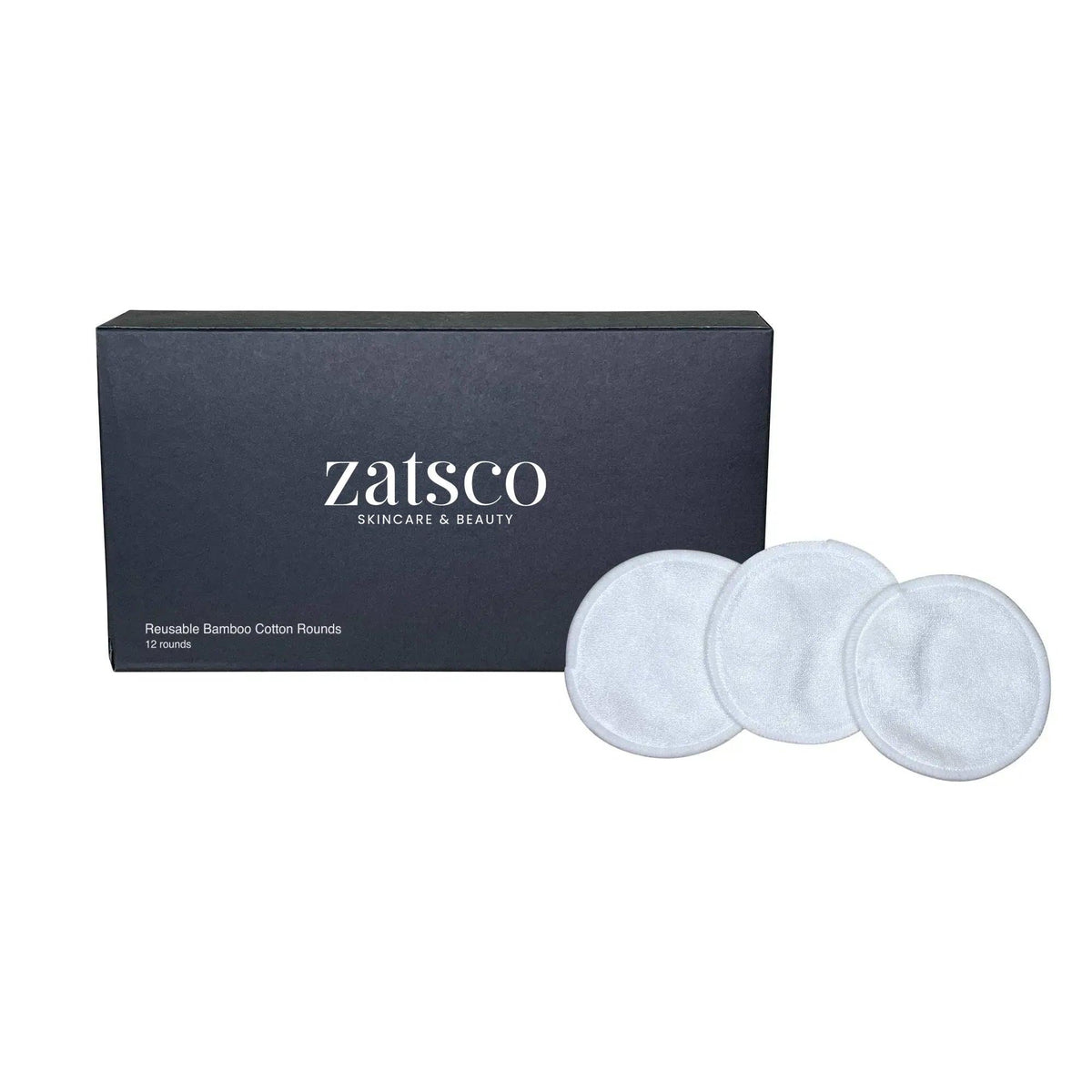 Reusable Bamboo Cotton Rounds - Zatsco Skincare & Beauty