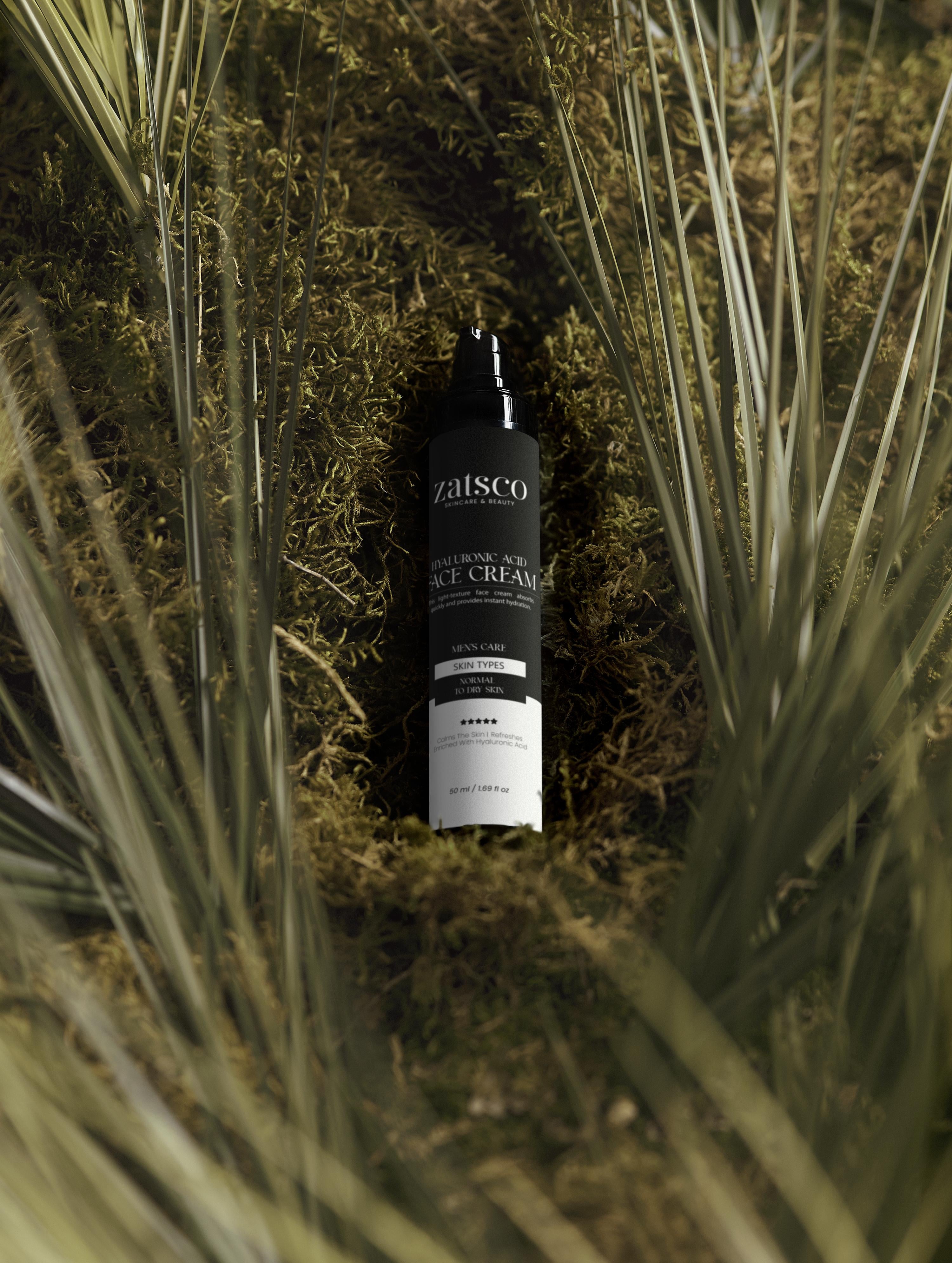 Crema Facial de Ácido Hialurónico para Hombres