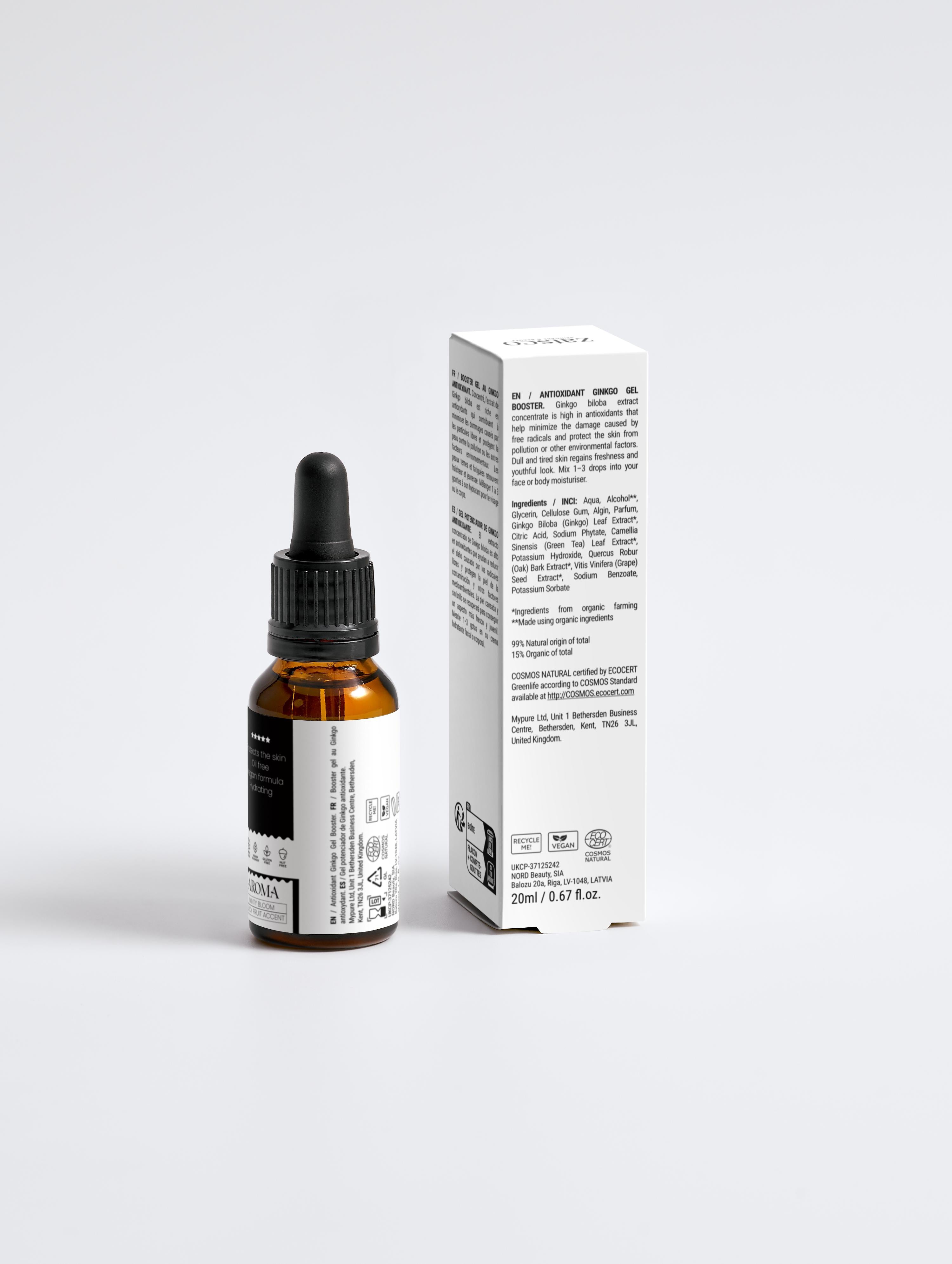 Antioxidant Ginkgo Gel Booster