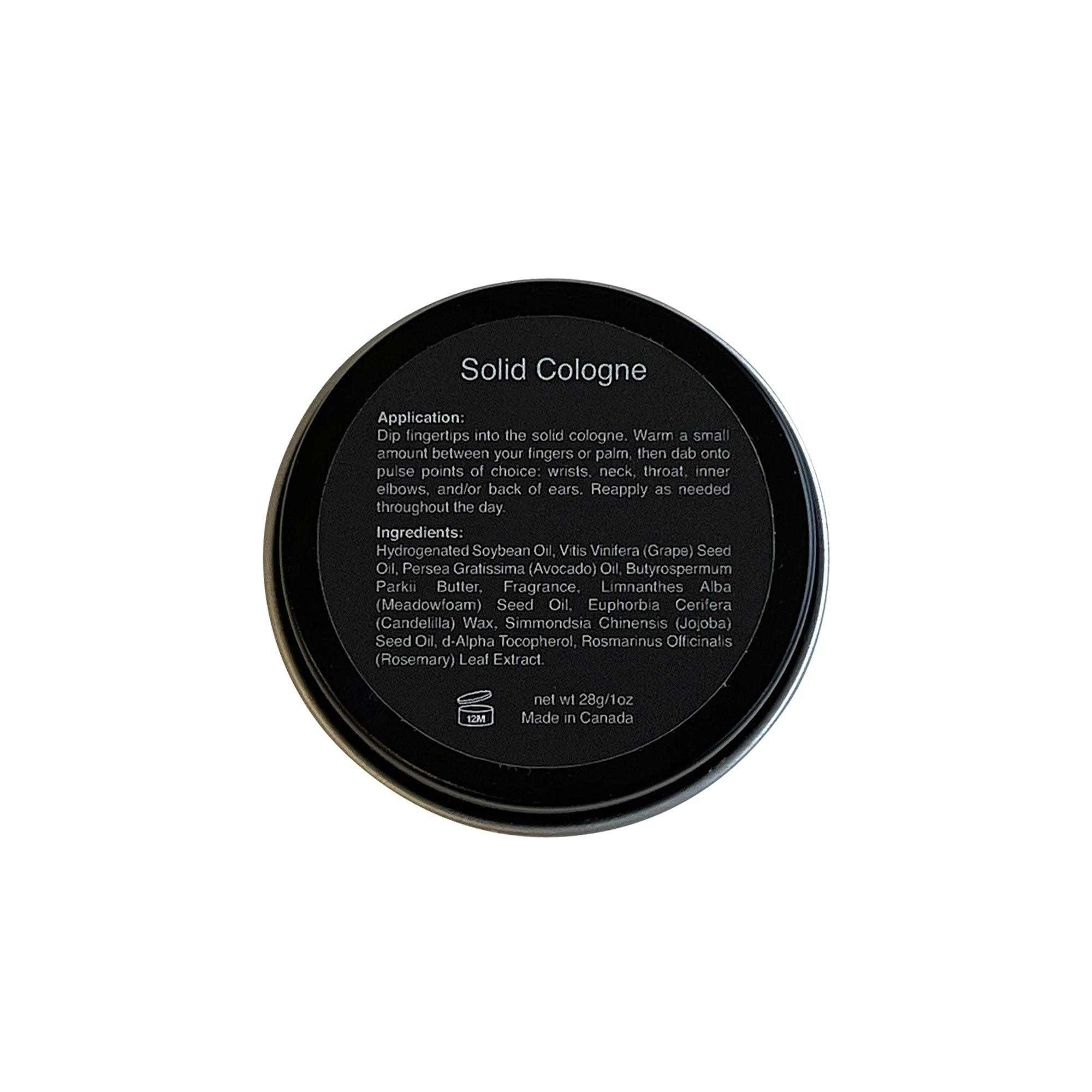 Speakeasy Solid Cologne - Speakeasy - Zatsco Skincare & Beauty