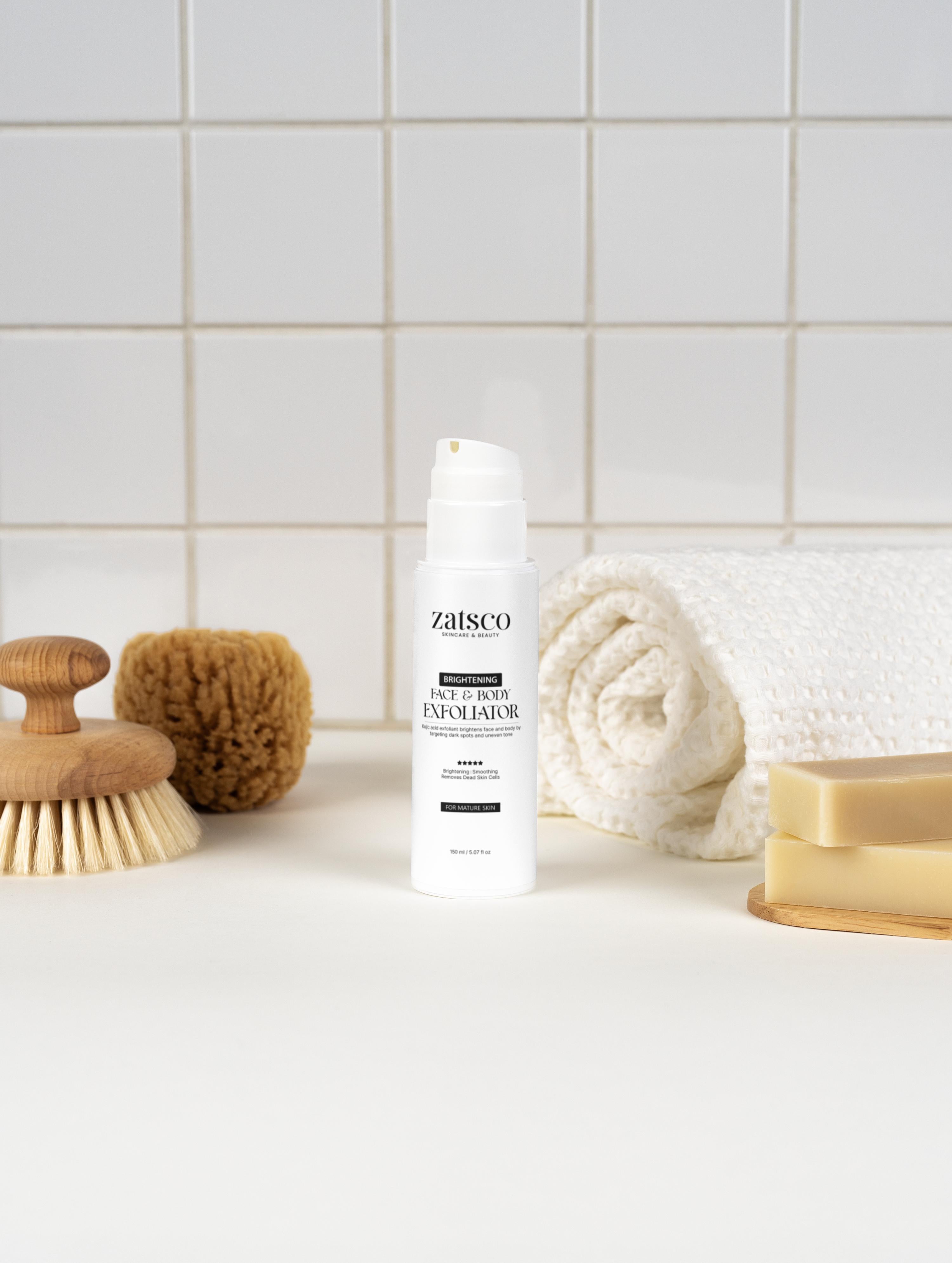 Exfoliante Iluminador Facial y Corporal con Ácido Kójico