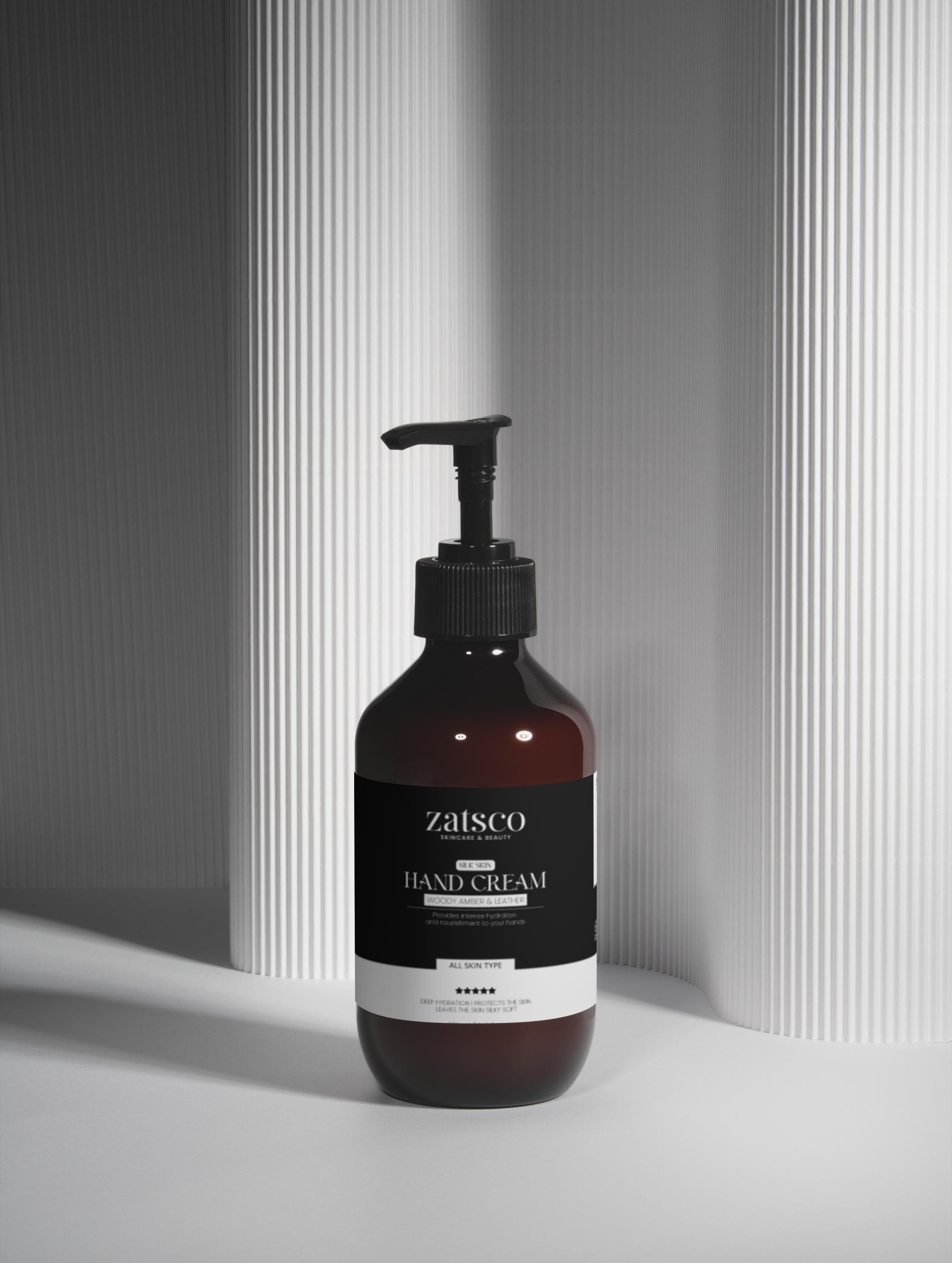 Silk Skin Hand Cream, Woody Amber & Leather