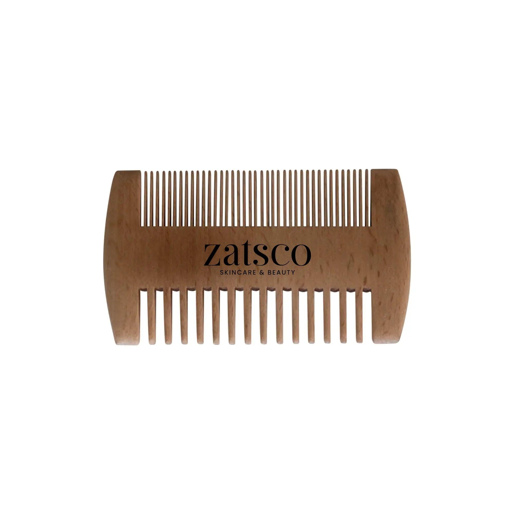 Bamboo Beard Comb - Zatsco Skincare & Beauty