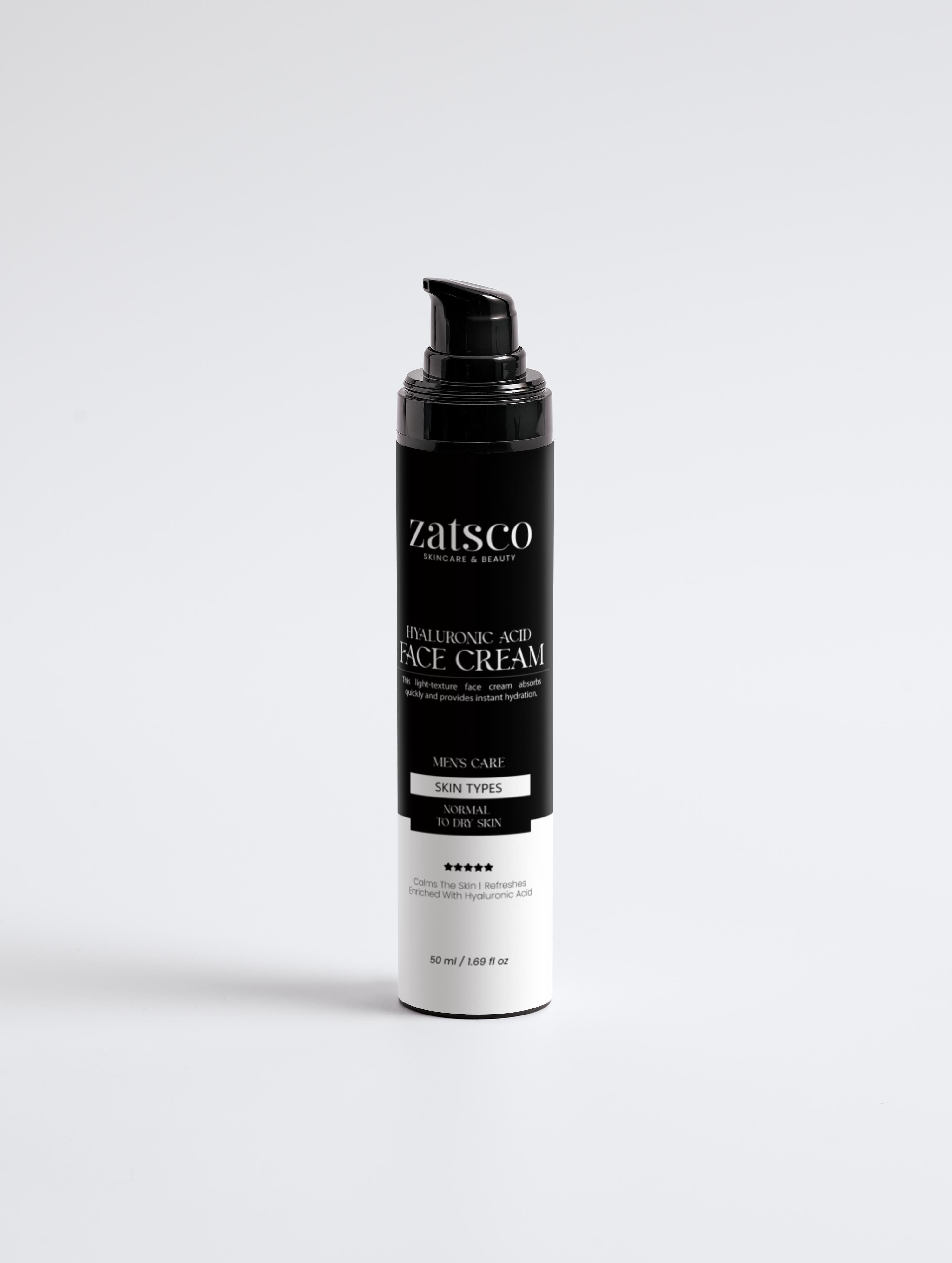 Crema Facial de Ácido Hialurónico para Hombres
