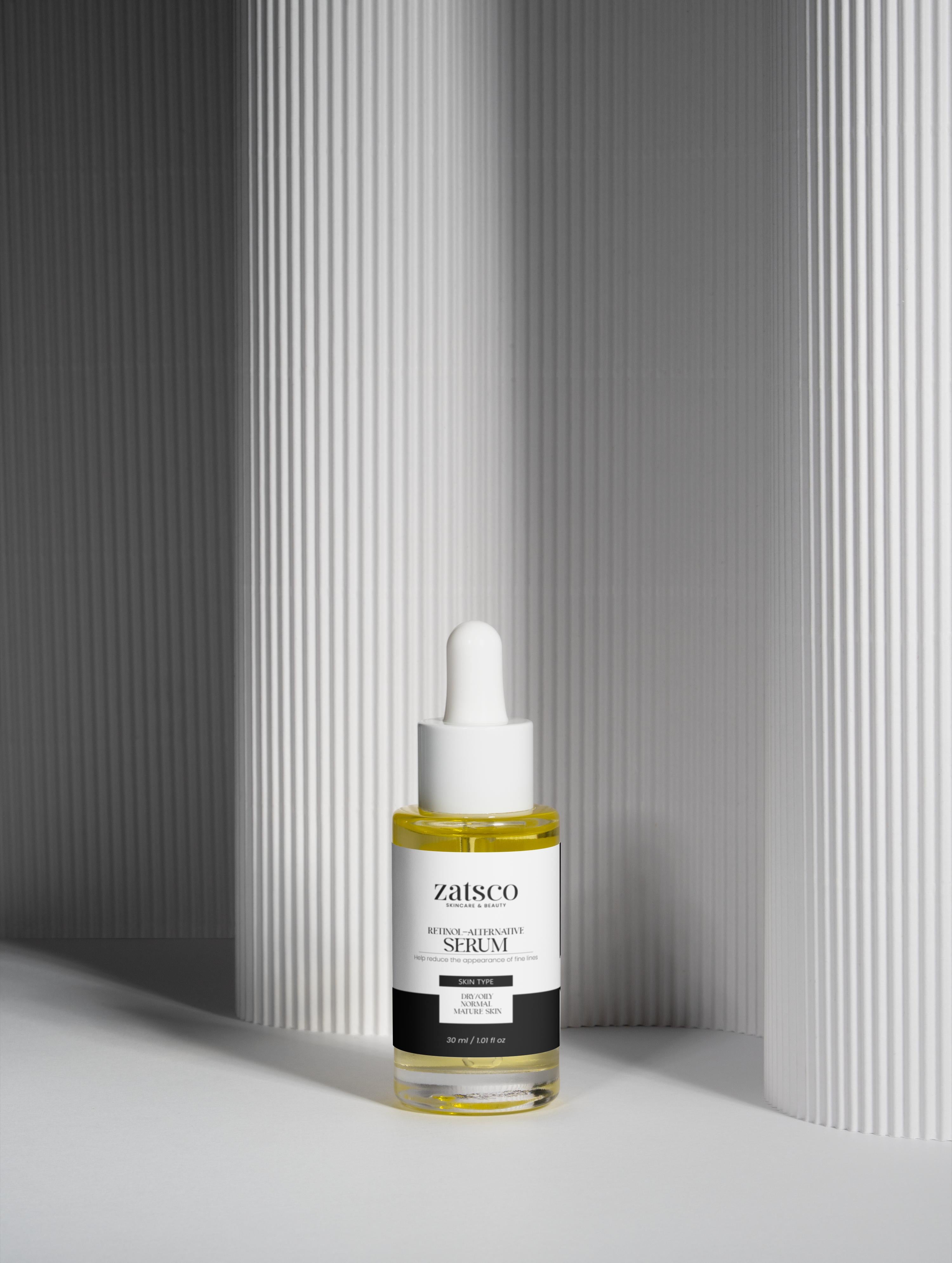 Sérum oleoso con alternativa natural al retinol