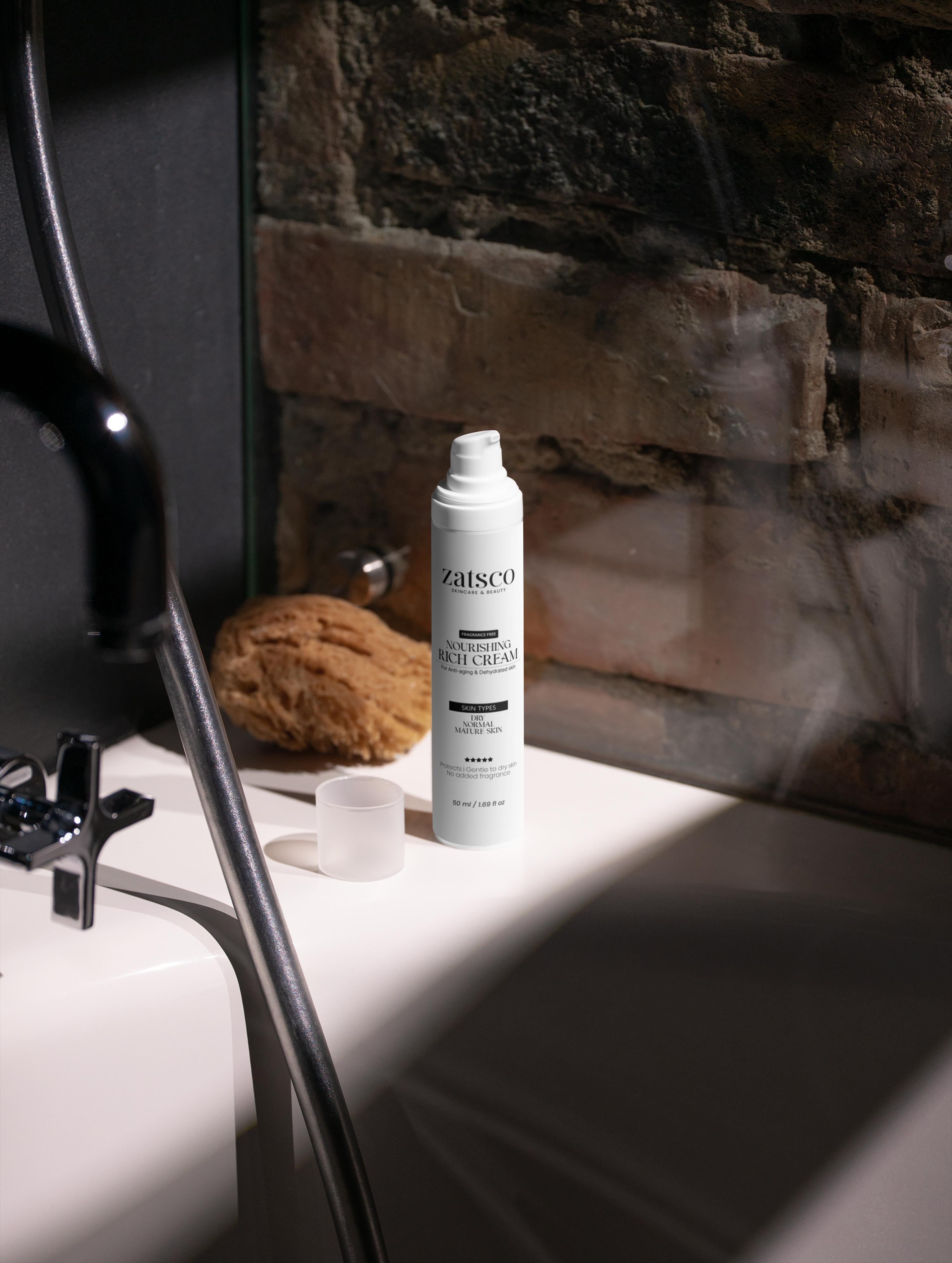 Crema Rica Nutritiva, Sin Perfume