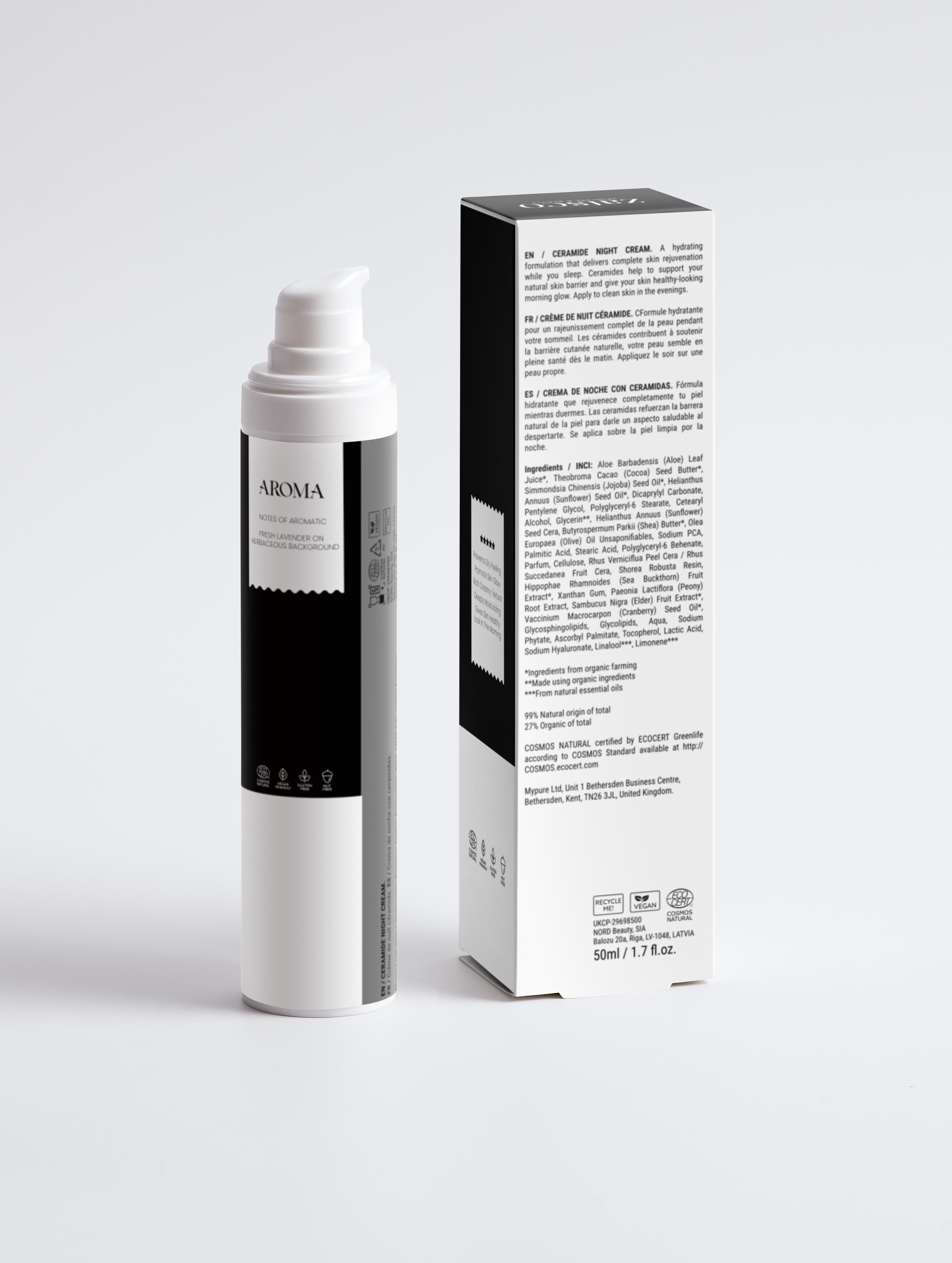 Crema de Noche Barrera de Ceramidas