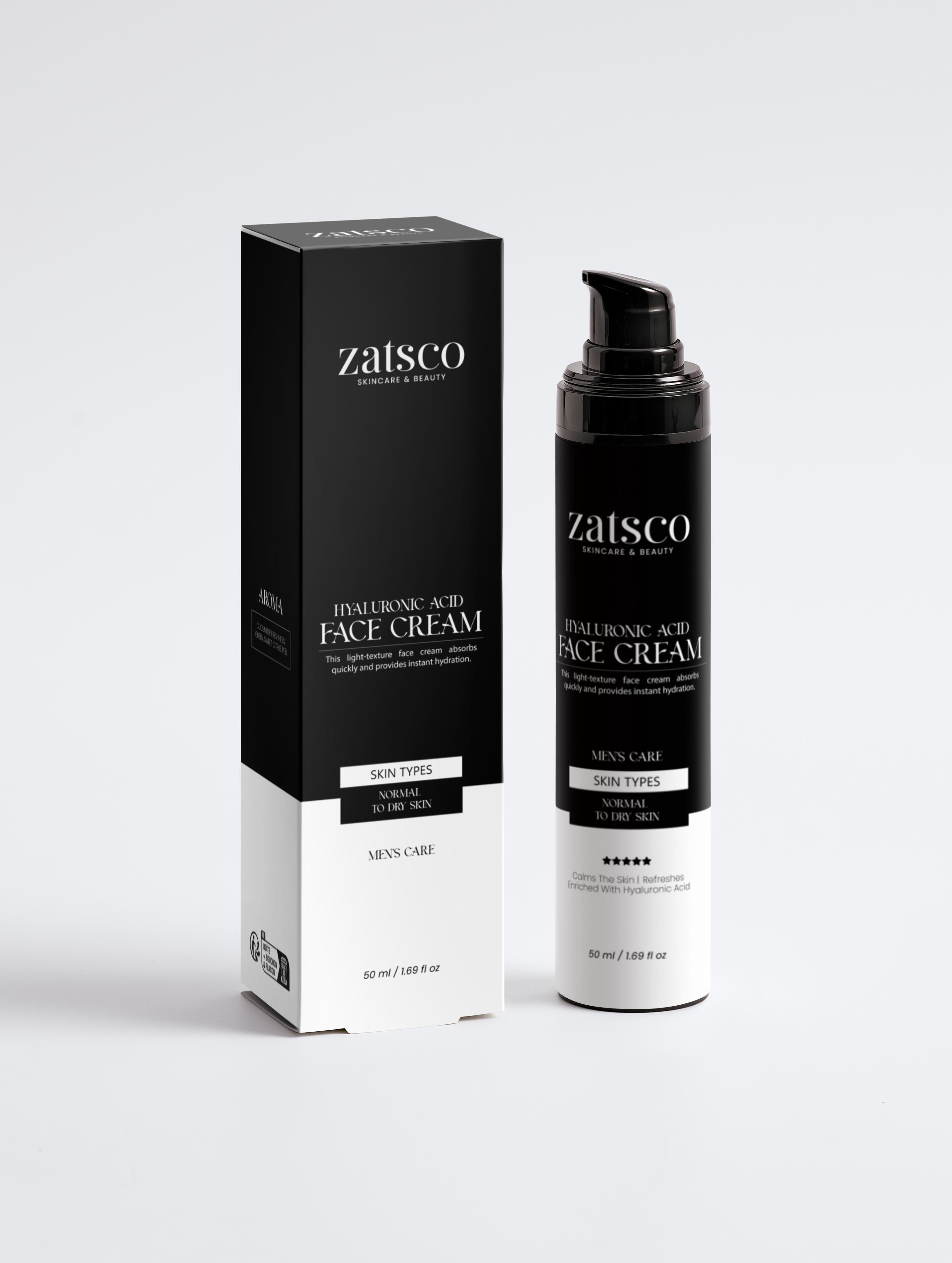 Hyaluronic Acid Face Cream for Men