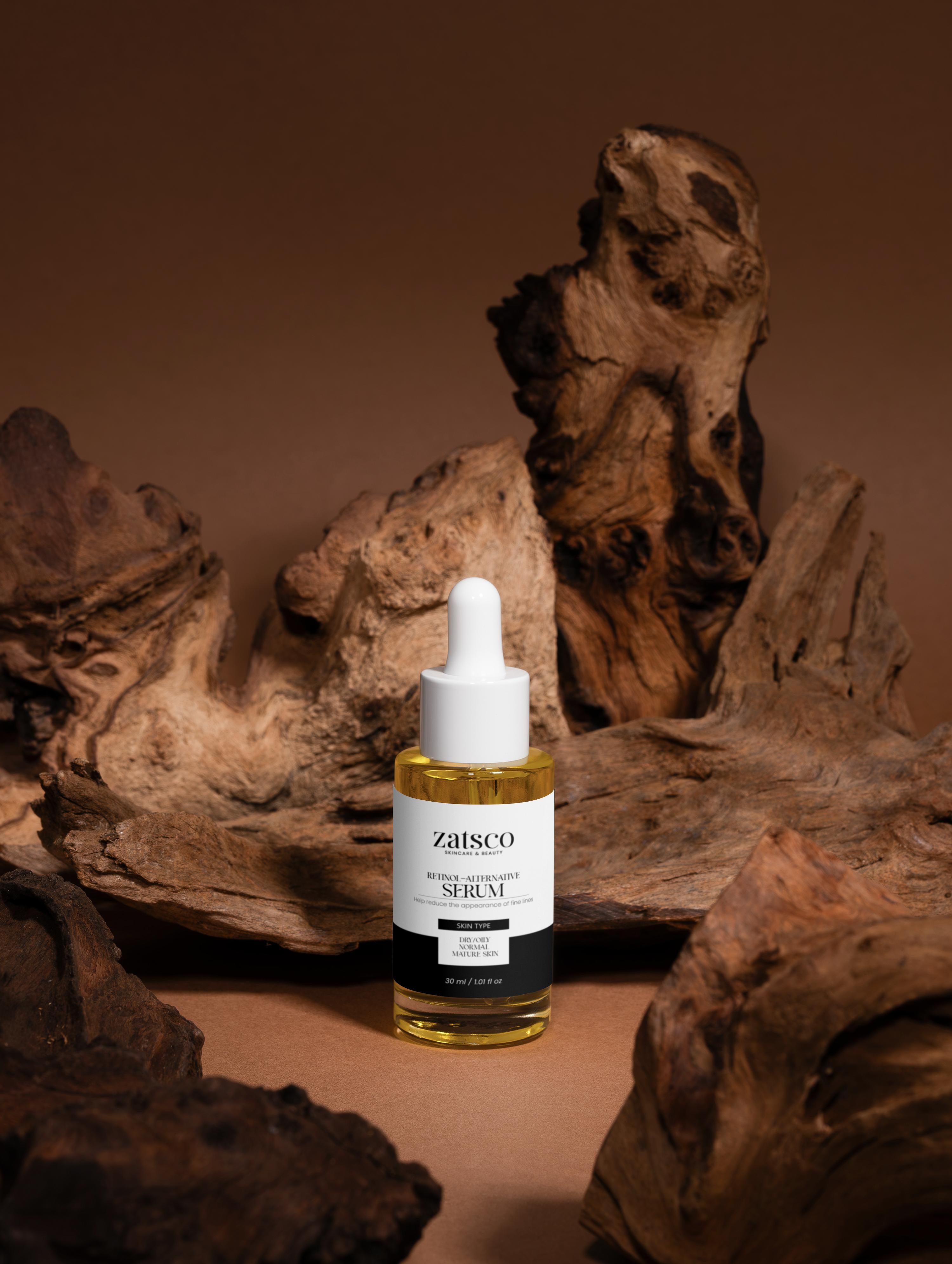 Sérum oleoso con alternativa natural al retinol